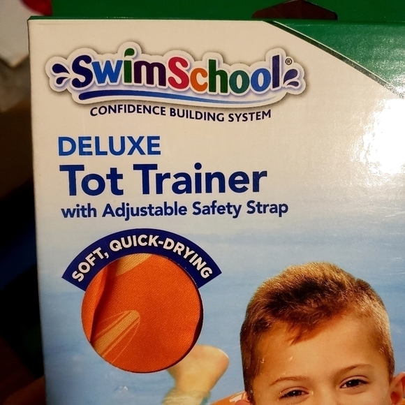 NIB Swim School Deluxe Tot Trainer Float Tube Pool Learn Traning Toddler Child - Picture 10 of 10